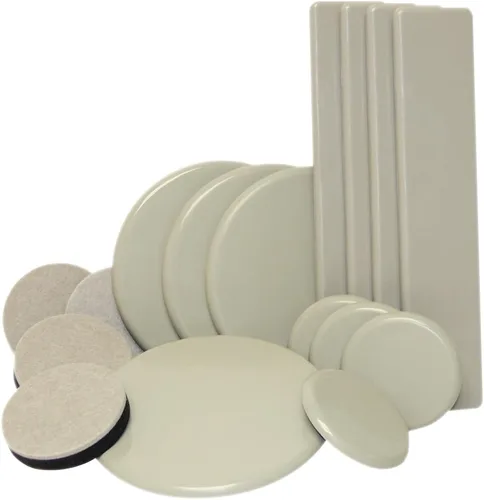 Vista 9 de Deslizadores de muebles reutilizables para superficies tapizadas, 4702995N
