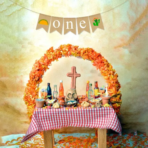 Vista 5 de ONE - Cartel para silla alta, yute mexicano, arpillera, cinco de mayo, taco, cactus, bebé, 1er cumpleaños, fiesta, decoración