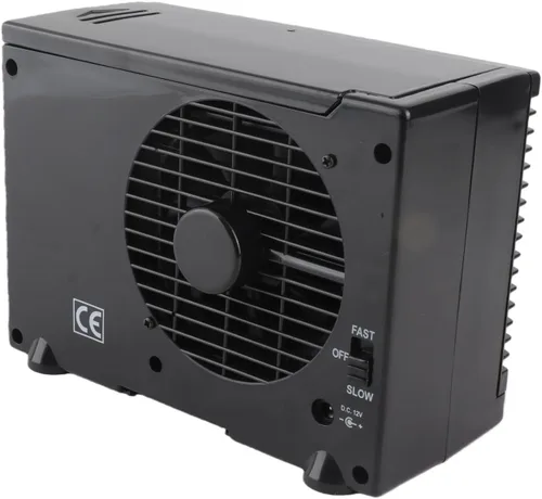 Vista 7 de Aire acondicionado de coche, mini portátil de bajo consumo de energía 12 V dos velocidades ventilador evaporativo para uso en vehículos