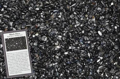 Vista 33 de Fantasia Materiales: 1 libra de piedras de tamaño de chip de aguamarina pulida con tarjeta de identificación