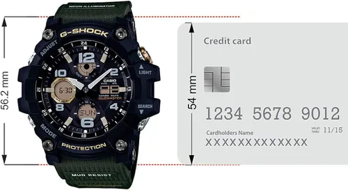 Vista 7 de Casio G-Shock MudMaster Reloj de pulsera para hombre - GSG-100-1A3DR