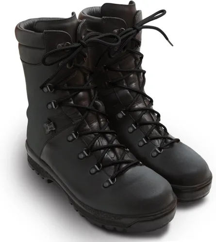 Vista 9 de Agujetas redondas para botas Miscly [1 par], cordones resistentes y duraderos para botas, botas de trabajo y botas de senderismo Negro