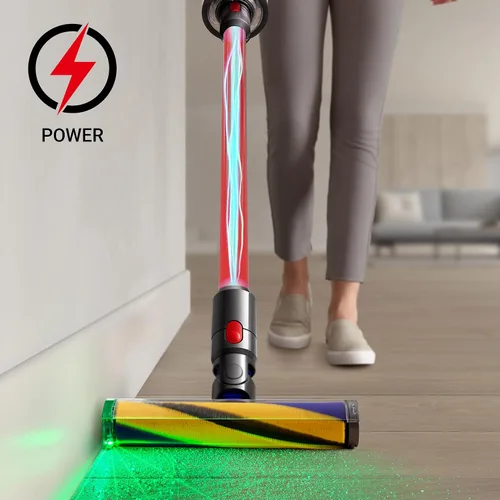Vista 6 de Compatible con Dyson Wand, varita de liberación rápida, para aspiradora inalámbrica V7, V8, V10, V11 V15, repuesto de tubo de vacío (azul)