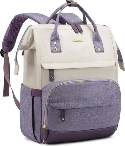 Vista 12 de LOVEVOOK Mochila para laptop para mujer, 15,6 pulg.