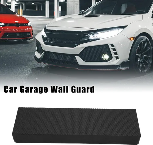 Vista 2 de X AUTOHAUX 2 unids 11.8x3.9x1.2 in coche garaje pared guardia puerta parachoques protector anti colisión impermeable espuma para almacén garaje