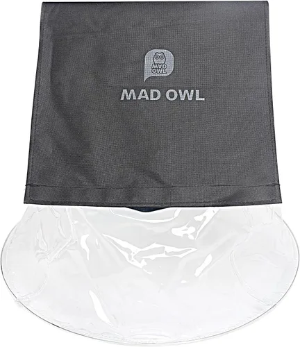 Vista 4 de MAD OWL Cubiertas de lluvia LED para exteriores, luces de escenario, impermeables, para escenario, cubierta de lluvia para exteriores (paquete de 4)