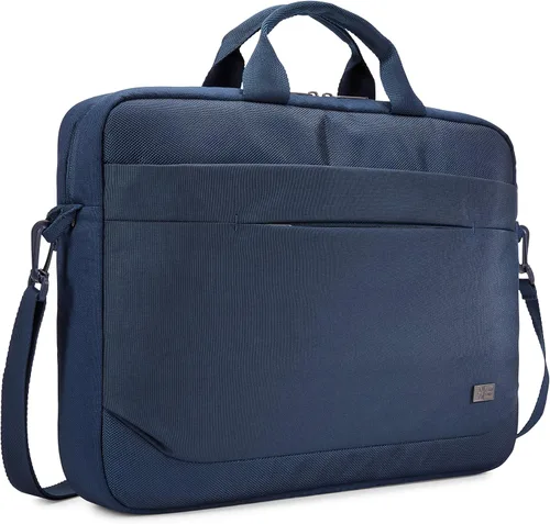 Vista 10 de Case Logic Advantage 15.6" Attaché-Black, 15.2 x 1.2 x 10.4 in Negro