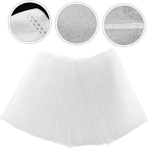 Vista 7 de 100pcs Biodegradable Non-Woven Planting Bags Nursery Growing Pouches 20x20cm for Vegetables Flowers Seedlings Garden Cultivation