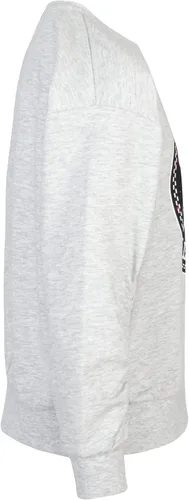 Vista 4 de Converse Sudadera con parche fruncido para niña (niños grandes)