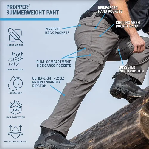 Vista 4 de Propper Pantalón táctico de verano para hombre