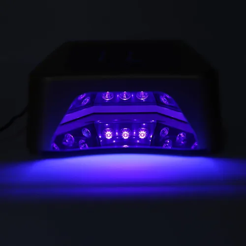 Vista 8 de Lámpara LED de uñas de gel de 72 W, sensor automático, herramientas de arte profesional, mango portátil para esmalte de uñas, gel y secadora de uñas