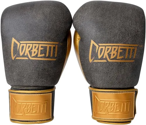 Vista 14 de Comfortech (CTG) Muay Thai Boxing Gloves for Men and Women, Featuring Double Stitched Kevlar and Full Grain Leather, Designed for Training