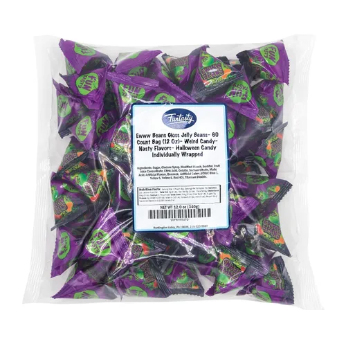 Vista 7 de Ewww Beans Gross Jelly Beans, Weird Candy - Caramelos de Halloween - 60