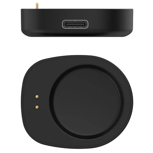 Vista 5 de BabyValley Compatible with Amazfit Active Max Charger, Type-C Female Adapter Charger Converter fit for Amazfit Active Max Strap Accessories (Black)