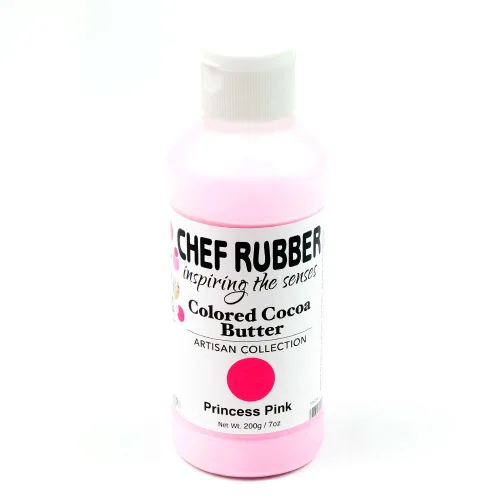 Vista 11 de Chef Rubber Manteca de cacao, colección artesanal, blanco alabastro, 7 onzas
