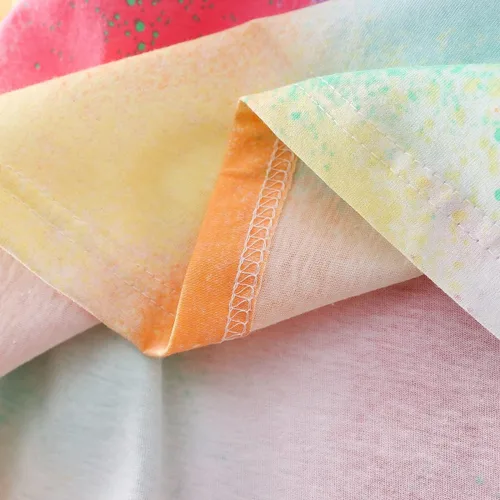 Vista 7 de QUCH Camisones para mujer, camisón de algodón para mujer, manga corta, camisas de dormir para mujer, ropa de dormir con estampado de pijama, camisas