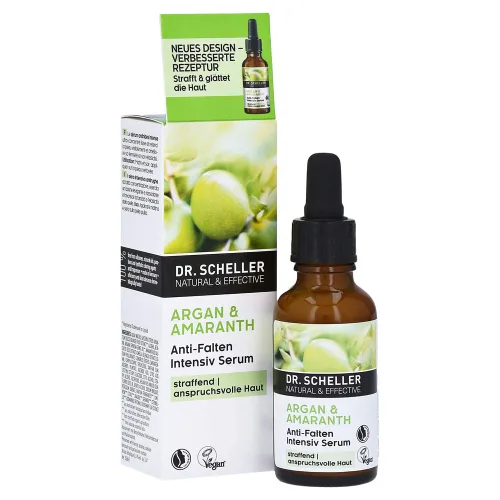Vista 2 de Aceite de argán y amaranto suero intensivo antiarrugas para la piel reafirmante y exigente Dr. Scheller Skin Care líquido de 1 oz