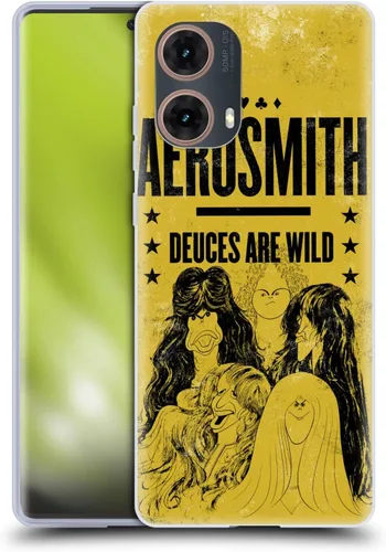 Vista 49 de Head Case Designs Officially Licensed Aerosmith Back in The Saddle Again Classics Gel Case [Military Grade Protection] Compatible with Moto E7