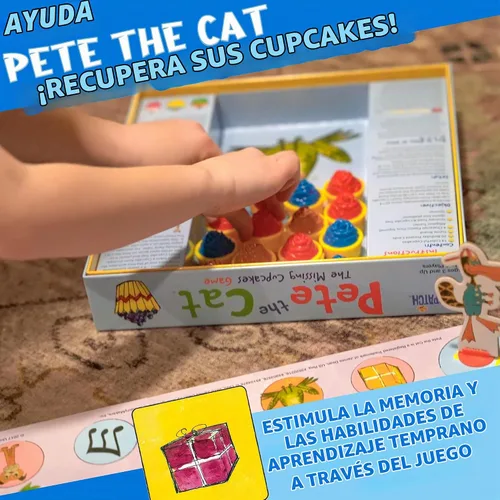 Vista 8 de Briarpatch Pete the Cat The Missing Cupcakes Game, Fans of Pete the Cat Books, Edades 3+