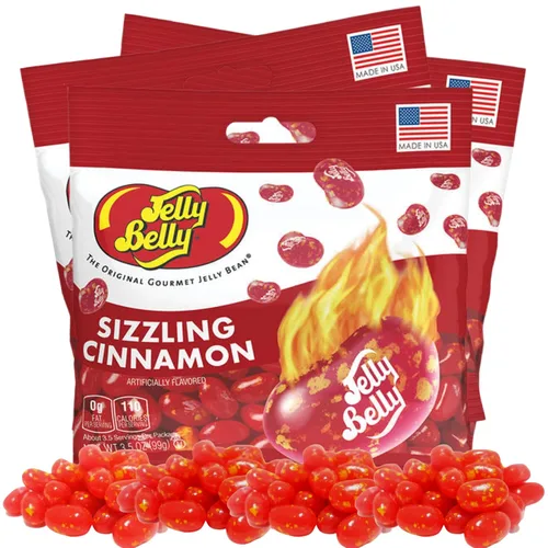 Vista 16 de Needzo Caramelos masticables Bon Bons de color rojo cereza, dulces de tamaño de bocado, lindo relleno de calcetín de Navidad, paquete de 3