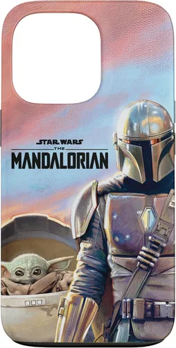 Vista 10 de Star Wars The Mandalorian The Child Painting - Carcasa para iPhone 17