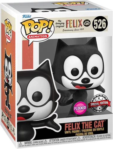 Vista 2 de Funko POP! Animation: Flocado Felix The Cat Gemini Collectibles Figura de vinilo exclusiva