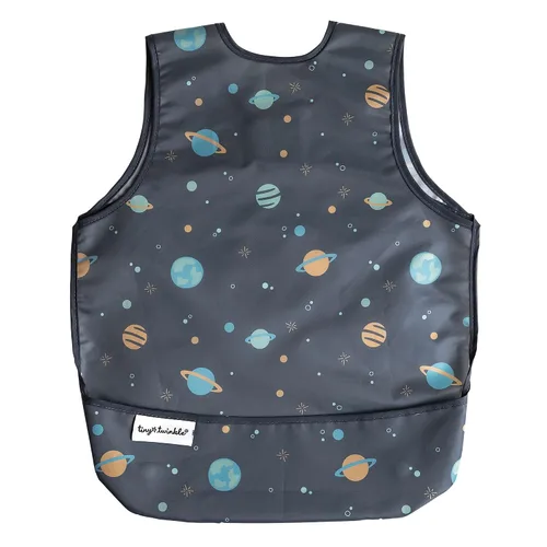 Vista 16 de Tiny Twinkle Babero a prueba de desorden para niños Babero impermeable para comer Delantal de bebé para alimentar, lavable a máquina, regalo