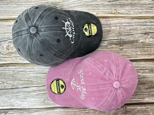 Vista 7 de Sombreros de señor y señora, sombreros de capitán y primer oficial, sombreros de esposo y esposa, sombreros para abuelos y abuelas