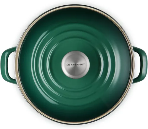 Vista 3 de Le Creuset Olla tradicional esmaltada sobre acero, 8 cuartos de galón., Artichaut