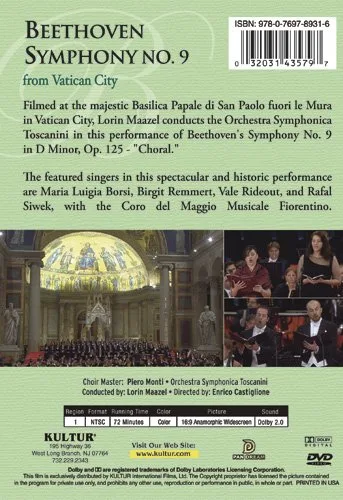 Vista 2 de Beethoven Symphony No 9 from Vatican City - Lorin Maazel