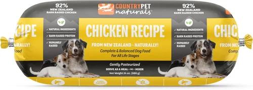 Vista 7 de Receta de carne de res y cordero: rollos de comida congelada prémium para perros de Nueva Zelanda, criados en pastos, de corral, pasteurizados