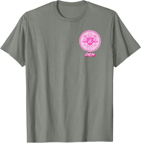 Vista 27 de Barbie The Movie - Camiseta con insignia de Ken Flamingo, Negro