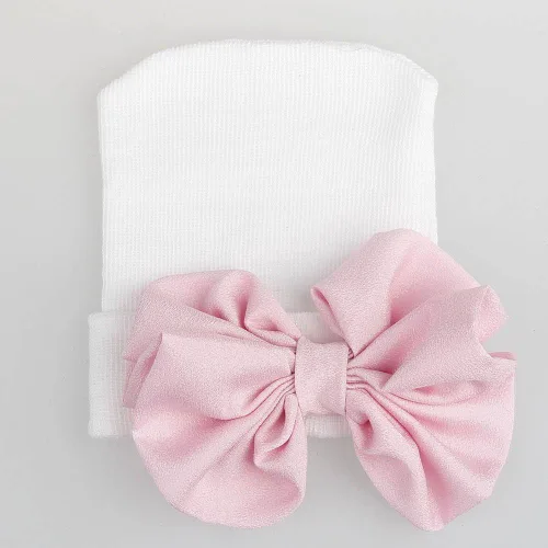 Vista 4 de Gorras y manoplas para recién nacidos, gorro de hospital para recién nacidos, guantes antiarañazos, set de regalo para niños y niñas