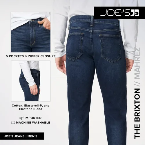 Vista 4 de Joe's Jeans Brixton de pierna recta y estrecha para hombre