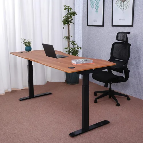 Vista 9 de Escritorio de pie eléctrico con altura regulable de la serie Elite de ApexDesk, 71