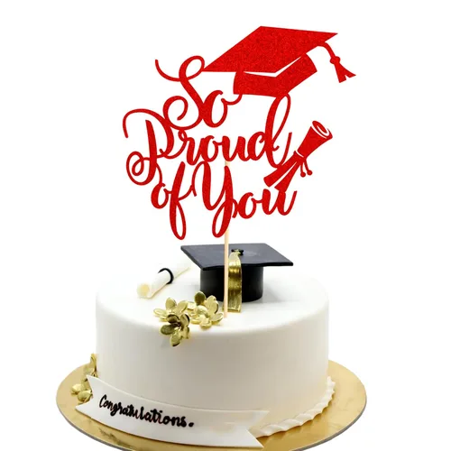 Vista 36 de Arthsdite 1 pieza Adorno para Tarta de Felicitación - Adorno de Tarta de Graduación - 2025 Suministros de Decoración para Fiesta de Graduación