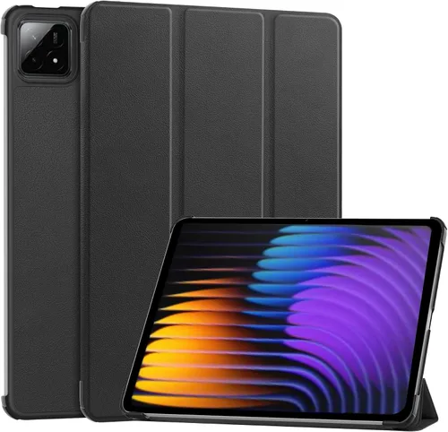 Vista 11 de Funda para OnePlus Pad 2 de 12.1 pulgadas, ultrafina y ligera, poliuretano de calidad, resistente a los arañazos, color negro