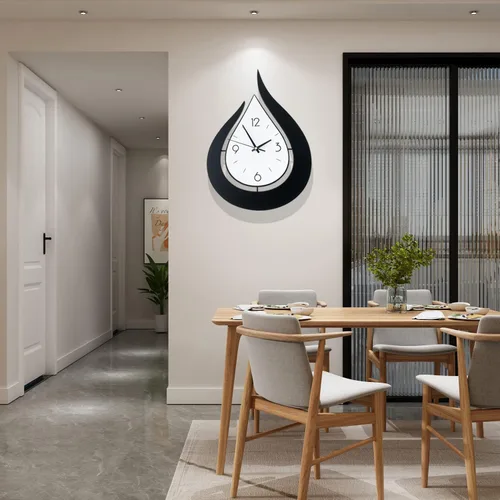 Vista 6 de Relojes de pared decorativos para decoración de sala de estar, modernos relojes de pared grandes que funcionan con pilas para dormitorio, oficina