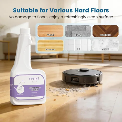 Vista 5 de CPLIKE Lavender Scented Floor Cleaning Solution Compatible with eufy C28 Lavender Version