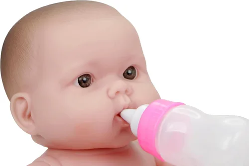 Vista 2 de JC Toys Lots to Love Babies Drink and Wet Gift Set Muñeca de vinilo de 14 pulgadas con orinal y accesorios