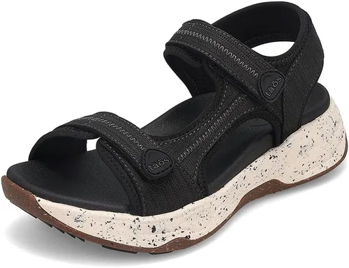 Vista 13 de Taos Calzado Super Side Sandalia para mujer verde azulado (Teal Emboss)