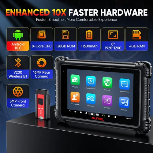 Vista 9 de Autel Escáner MaxiSYS MS906 PRO, 2026 MS906PRO V2.0 Igual que MS906 MAX, Herramienta de Escaneo de Diagnóstico Bidireccional de más de 3000