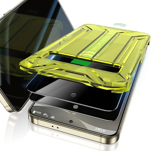 Vista 16 de Fotbor Protector de pantalla de privacidad para iPhone 12 Pro Max, protector de pantalla de privacidad para iPhone 12 Pro Max [2 antiespías]