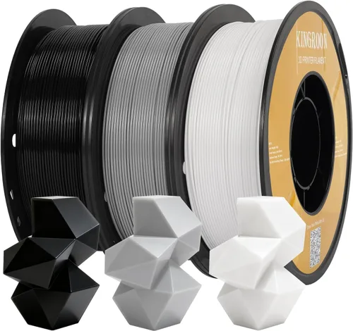 Vista 33 de Kingroon Paquete de filamento PLA de alta velocidad para impresora 3D de 1.75 mm, filamento rápido para impresora 3D para impresión hiper rápida