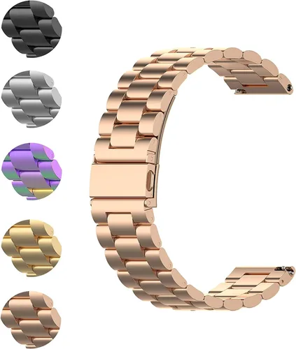 Vista 14 de Compatible con Michael Kors Access Gen 5 Bradshaw/Lexington - Pulsera de metal de repuesto de acero inoxidable sólido para MK Access Gen 5 Lexington