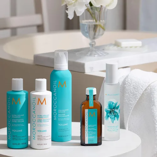 Vista 5 de Moroccanoil Mousse Voluminizante, 8.5 Fl. Oz