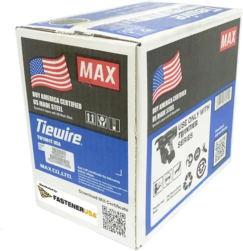 Vista 4 de TW1061T-USA Regular MAX TIE Wire 30 ROLL Case