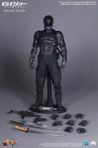Vista 7 de Hot Toys GI Joe Retaliation Figura a escala 1/6 Ojos de serpiente