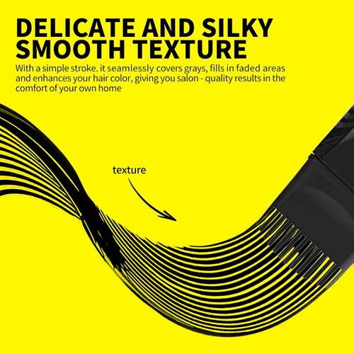 Vista 3 de Gowwim Root Touch Up - Tinte para el cabello, tinte temporal para raíces grises, negro, 0.68 onzas