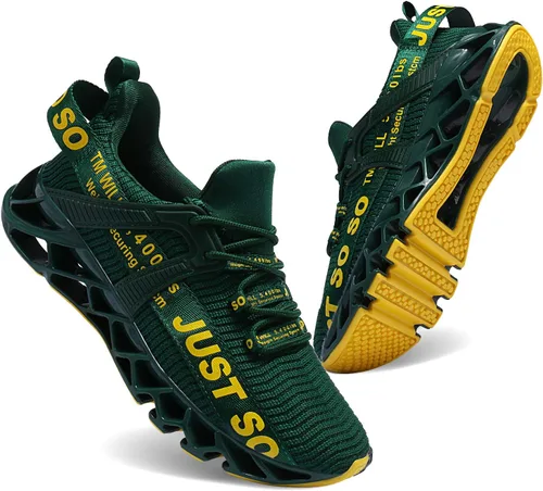 Vista 14 de Umyogo Zapatos deportivos, antideslizantes, para caminar, para mujer 1-1Púrpura